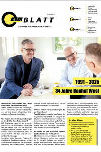 Bauhof West Cover Baublatt 60