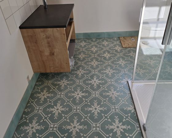 Bauhof West Dresden_Fliesenleger_VIA-Zementmosaik- und Terrazzoplatten