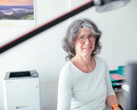 Bauhof West Administration Mitarbeiterin