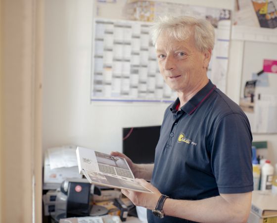 Bauhof West Fliesenleger Abteilungsleiter Impressionen