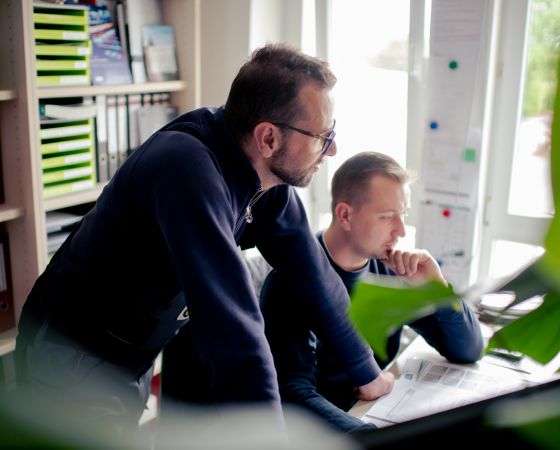 Bauhof West Dresden Elektroniker für Energie- und Gebäudetechnik in der Abteilung Elektro