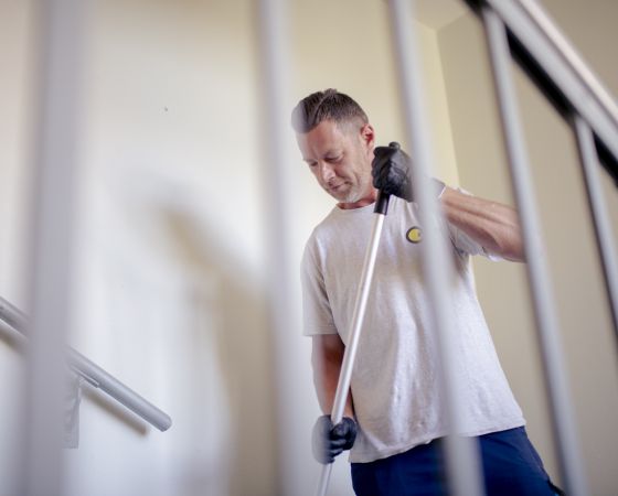 Bauhof West Dresden Gebäudereiniger Impressionen