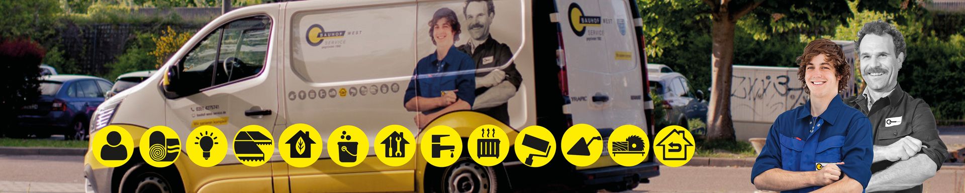 Bauhof West Dresden Headerbild Seite Gewerke und Bauleiter