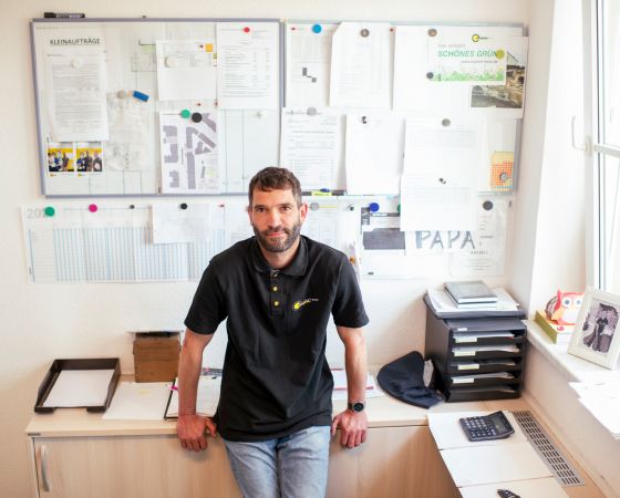 Bauhof West Garten- und Landschaftsbau Abteilungsleiter Impressionen