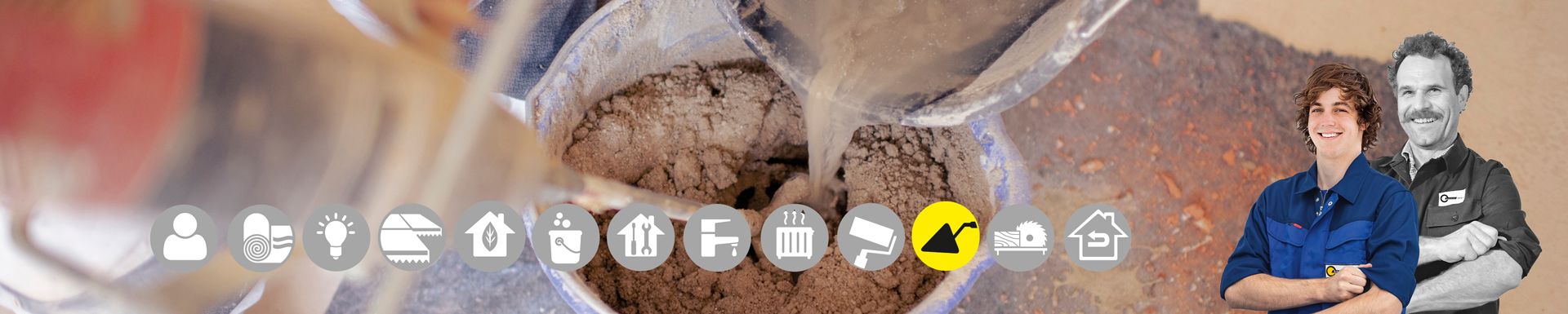 Bauhof West Headerbild Seite Maurer