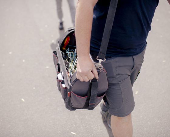 Bauhof West Dresden Elektroniker für Energie- und Gebäudetechnik in der Abteilung Elektro