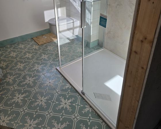 Bauhof West Dresden_Fliesenleger_VIA-Zementmosaik- und Terrazzoplatten